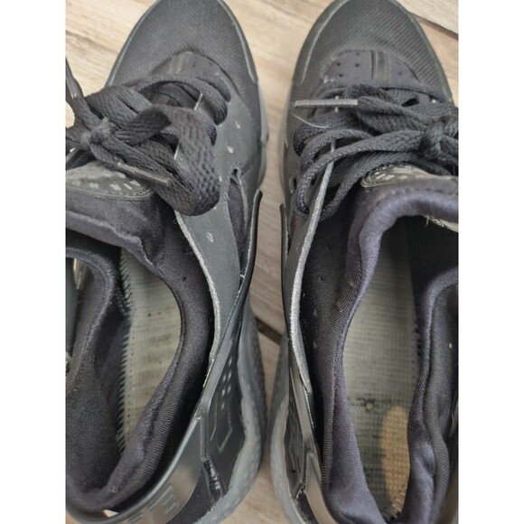 Nike Air Men's Huarache Black Grey Casual Sneakers Size 10.5 - Picture 5 of 8